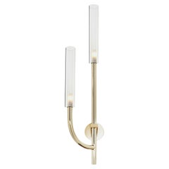 Elegant 2-Light Candle Sconce by Il Paralume Marina