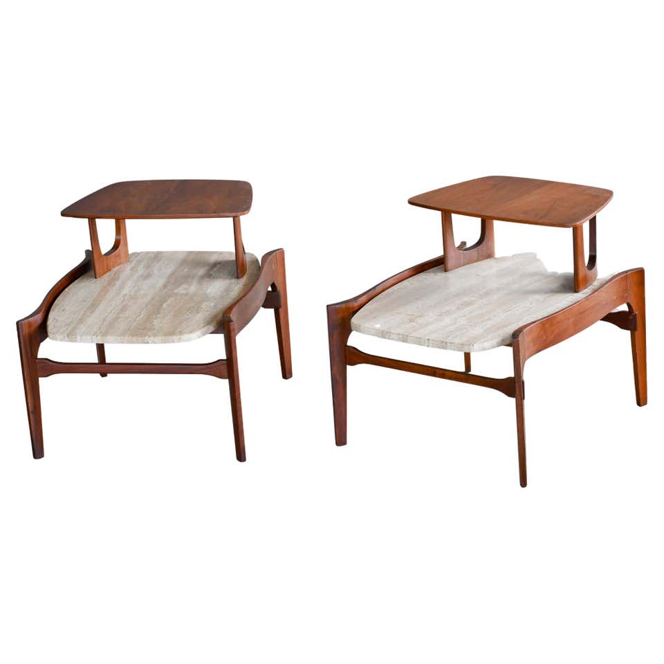 1950s Lane, Tiered Side Table For Sale at 1stDibs lane end tables