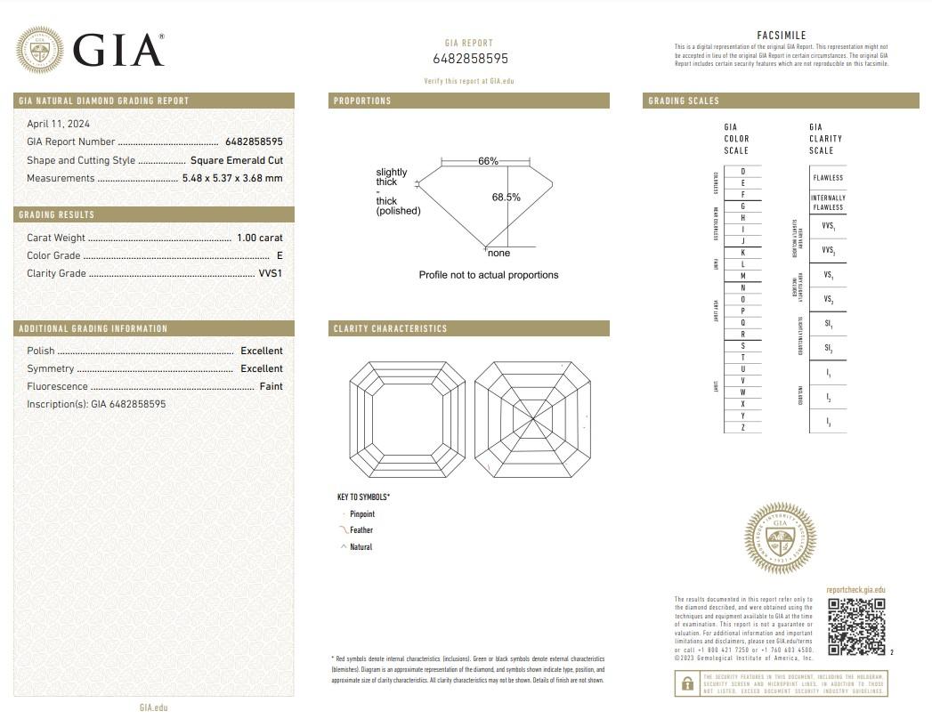 Elegant 2.02ct Double Excellent Ideal Cut Diamonds Stud Earrings - GIA Certified In New Condition In רמת גן, IL