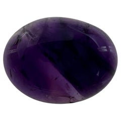 Eleganter 2,51 Karat tiefvioletter Amethyst-Cabochon