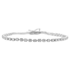 Elegant bracelet de 2ct de diamants Natural Elegance en platine