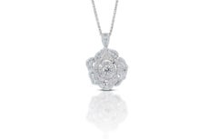 Elegantes 4,66ct Diamant-Halsband