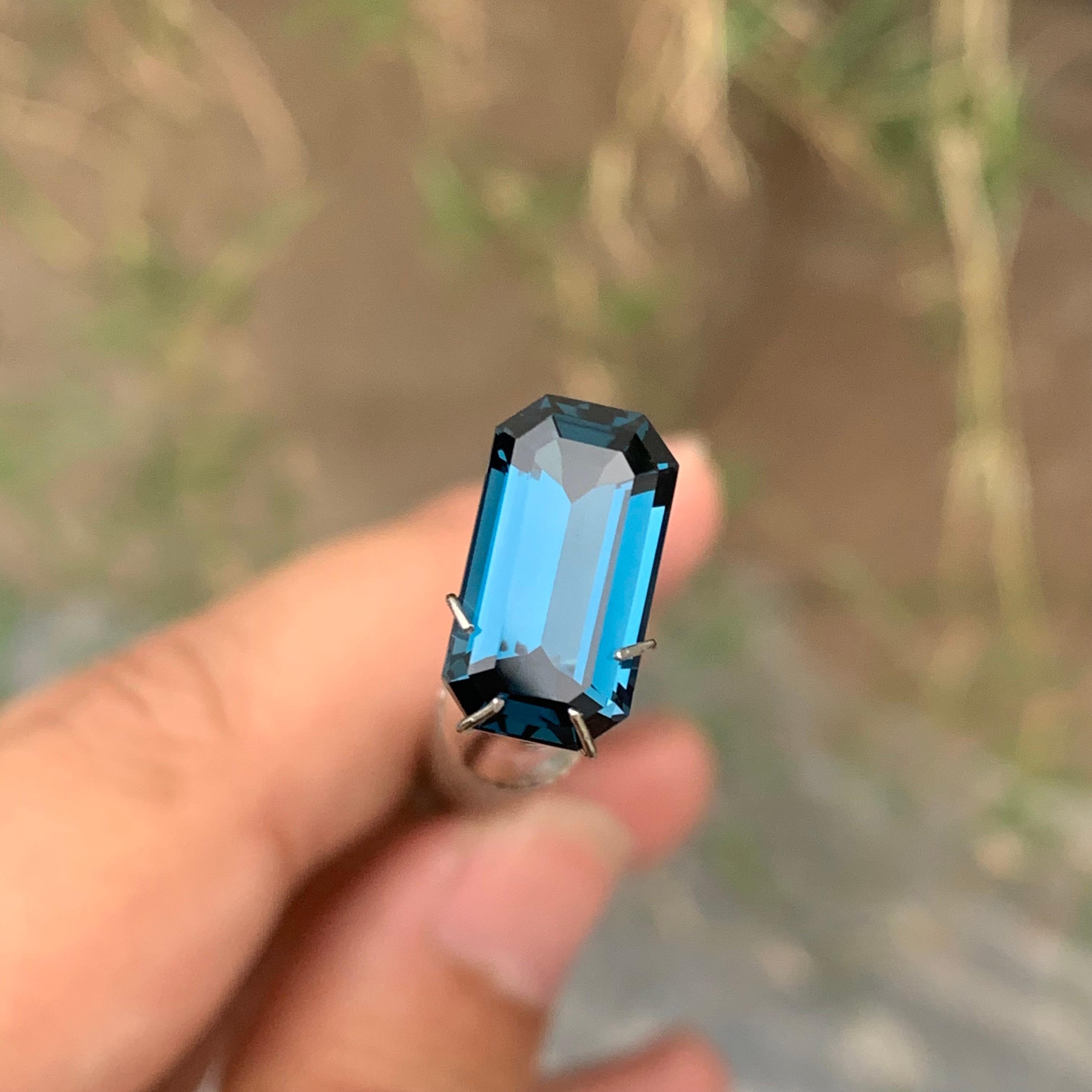 london blue topaz hardness