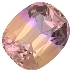 Elegant 5.70 Carat Natural Loose Purple Yellow Ametrine Ring Gemstone