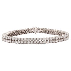 Elegantes 6,70-karätiges Diamant-Armband