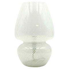 Elegance 70s VeArt Murano Glass Table Lamp - Timeless Italian Craftsmanship
