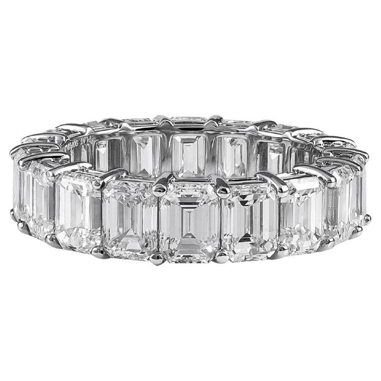 Sophia D. 8.41 Carat All Diamonds Eternity Ring Band