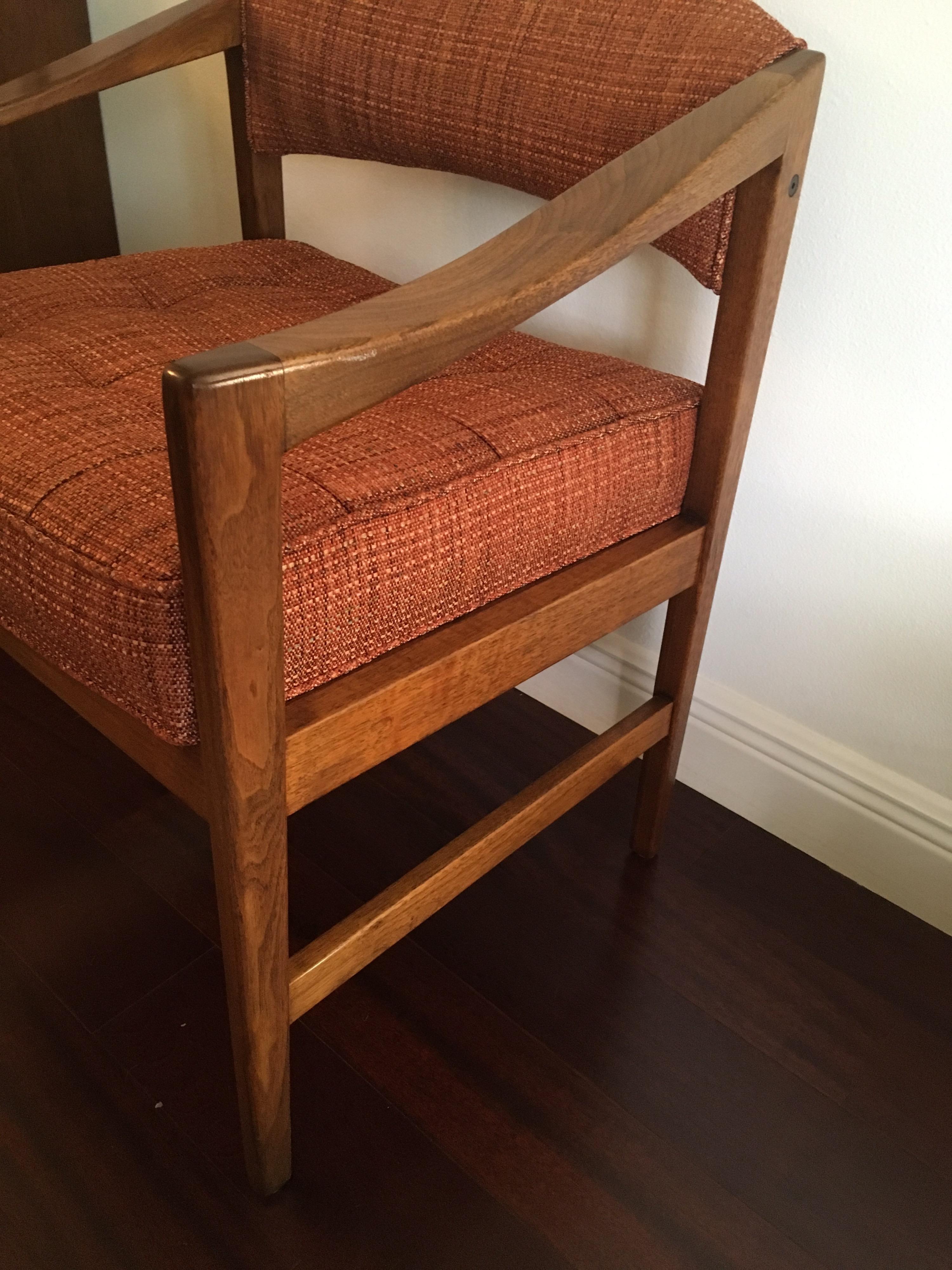 American Elegant Accent Chair by Edward Wormley for Dunbar