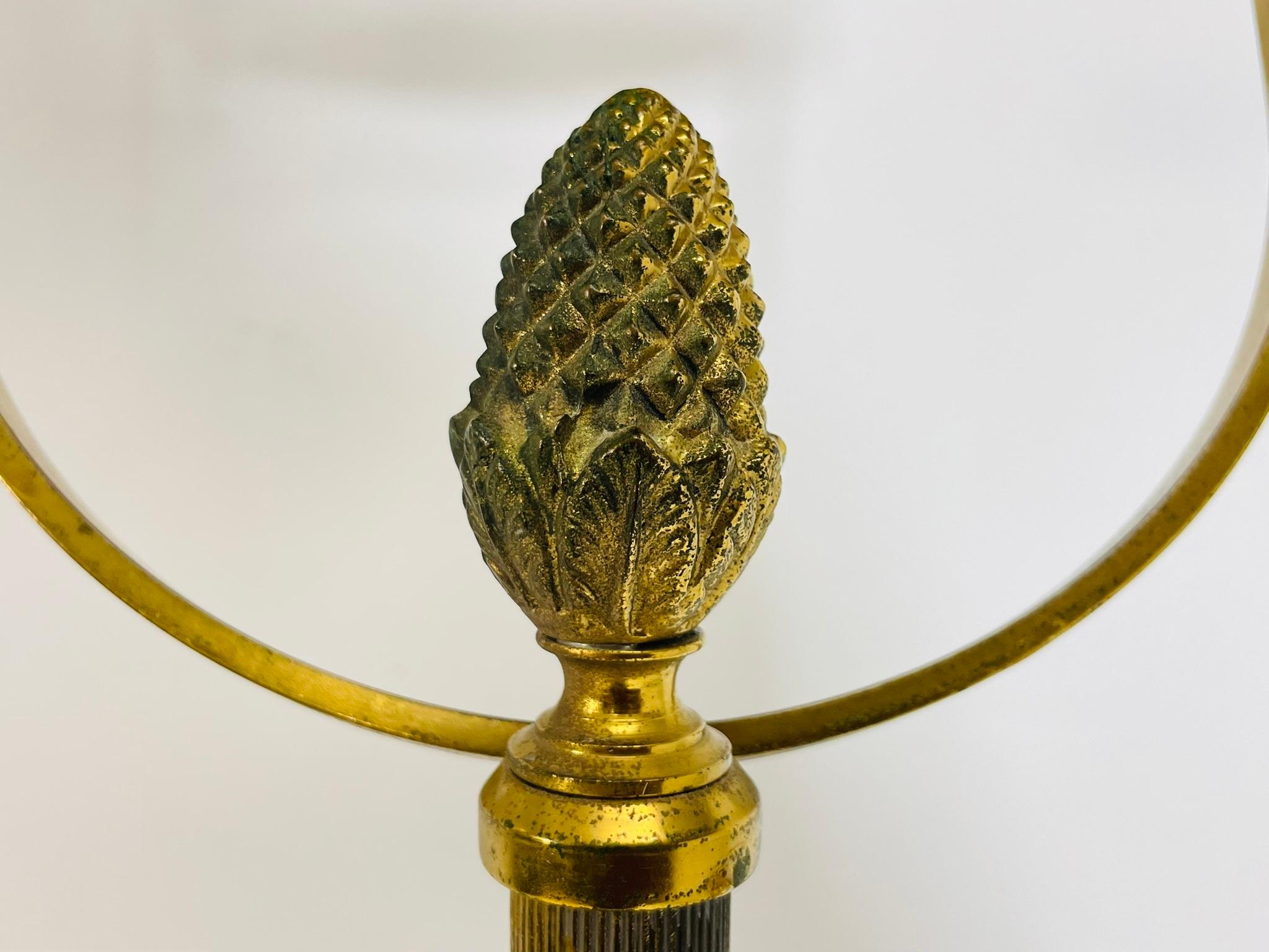 Eleganza del portavalori regolabile in ottone con specchio girevole, stile italiano in vendita 9