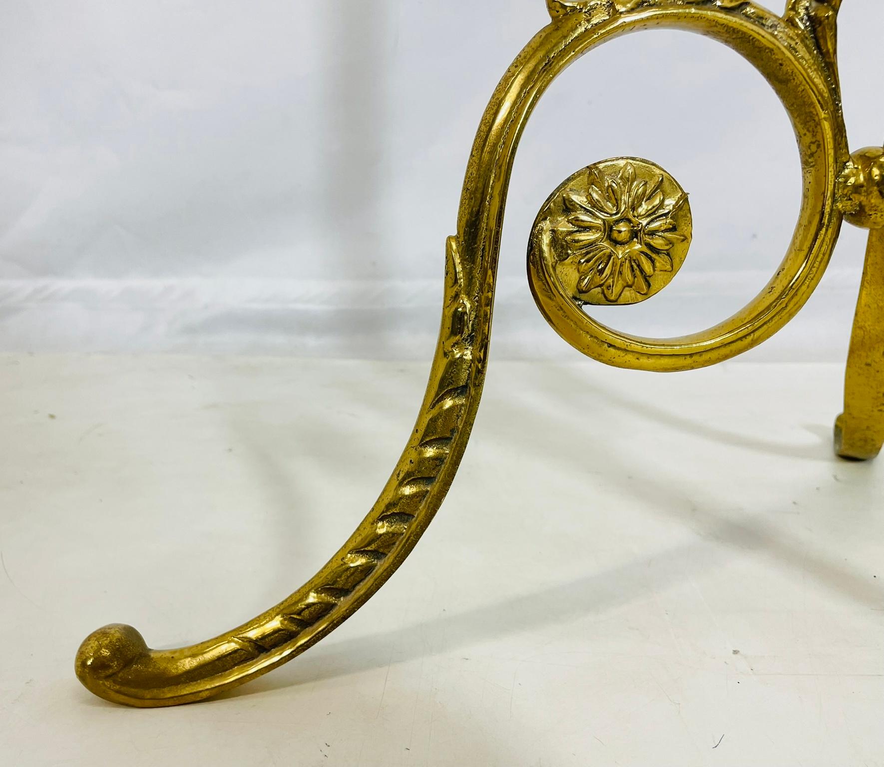 Eleganza del portavalori regolabile in ottone con specchio girevole, stile italiano in vendita 14