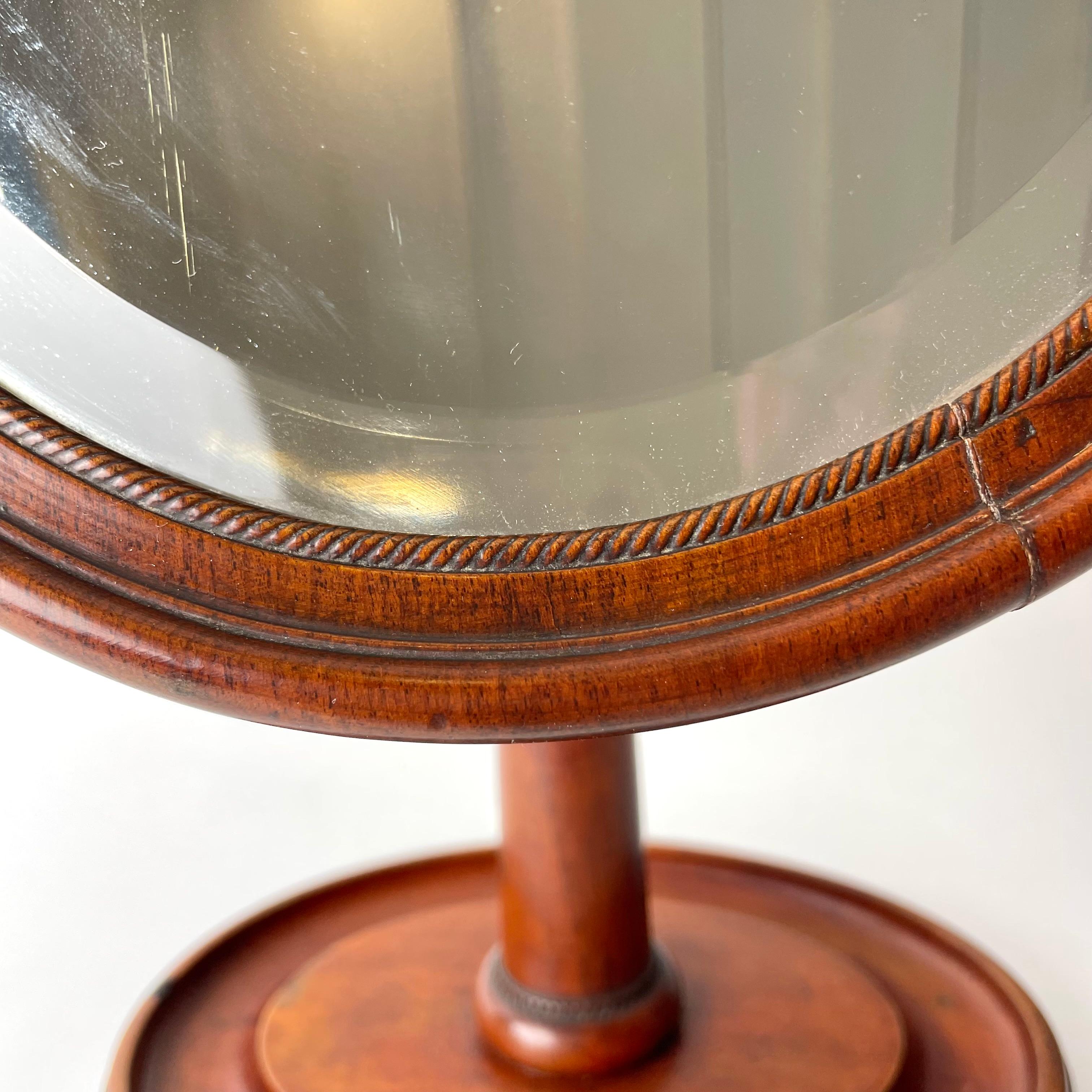 Eleganter verstellbarer Tischspiegel aus dem späten 19. Jahrhundert im Angebot 4