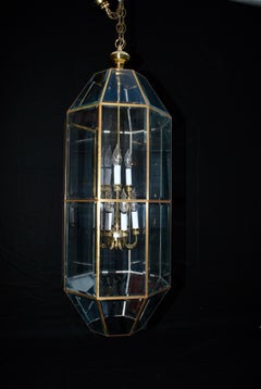Elegant and Beautiful Large Brass Lantern