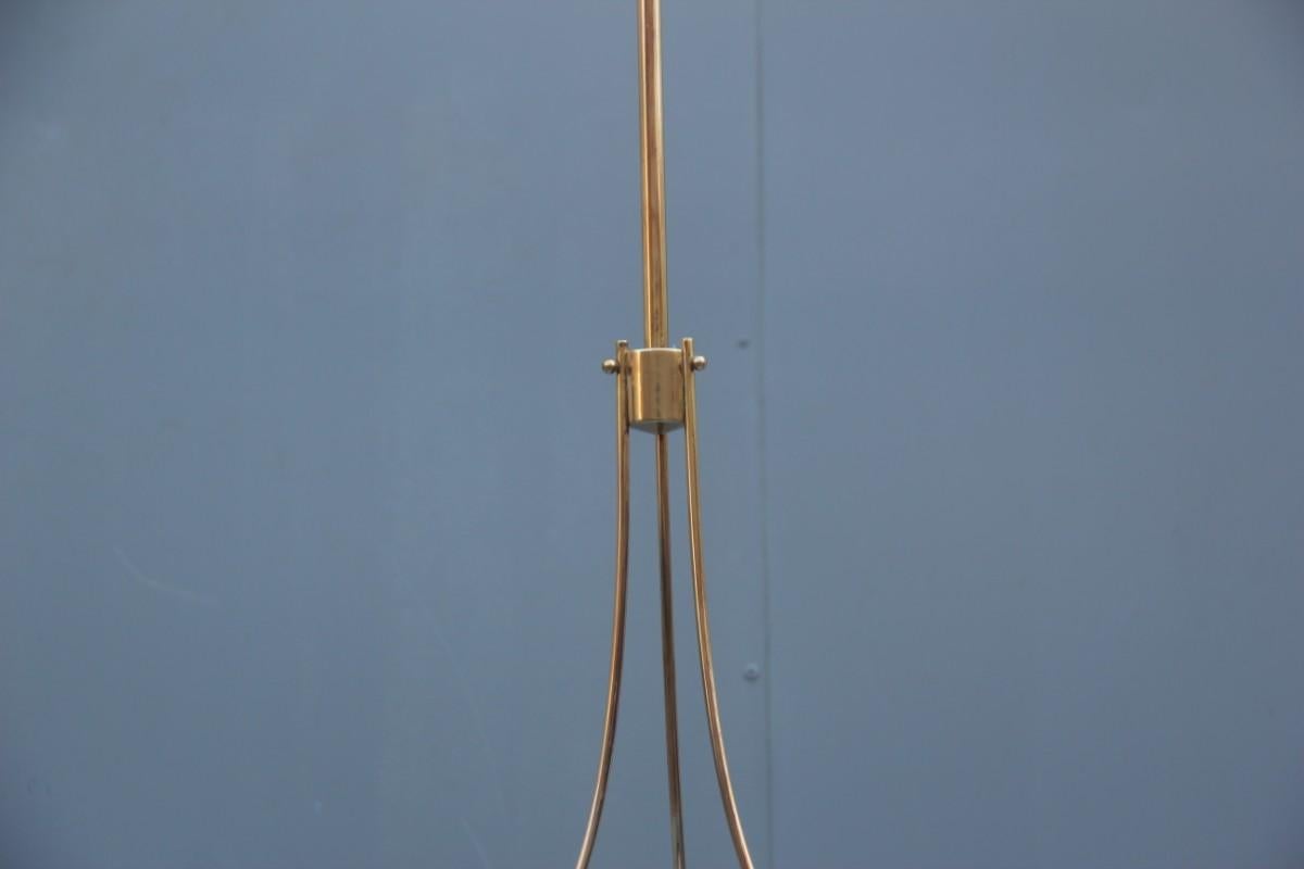 Mid-20th Century Mid-Century Modern Geometric  Italian Chandelier 1950 Max Ingrand Attributed For Sale