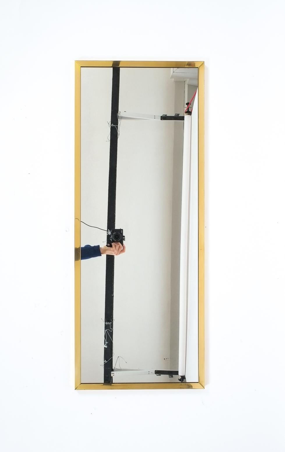 large brass frame