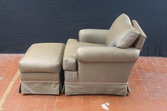 Clubsessel und Ottomane, sehr bequem und sehr bequem