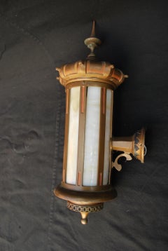 Elegant and Very Rare 1920's Outdoor Sconces