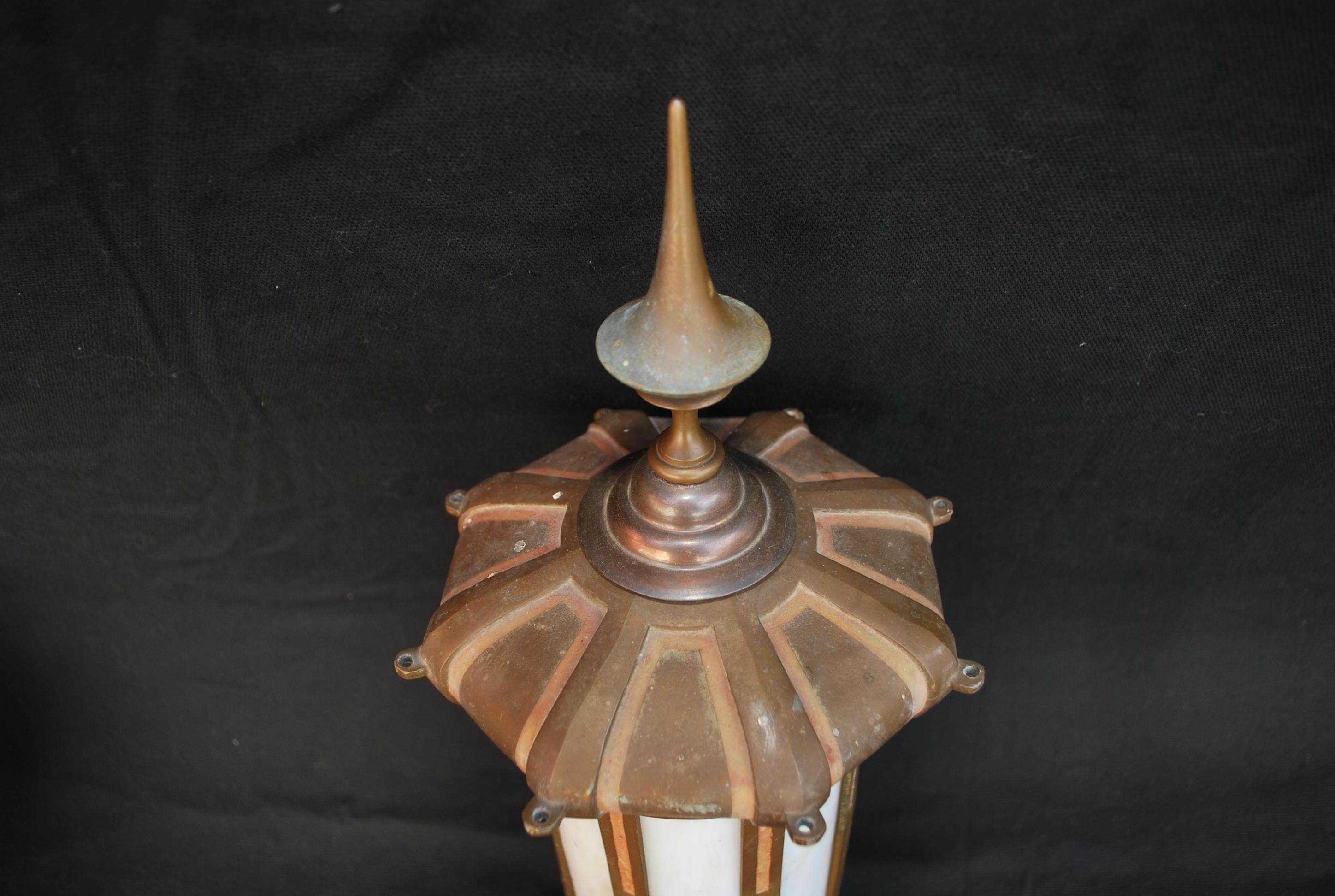 American Elegant and Very Rare 1920's Outdoor Sconces