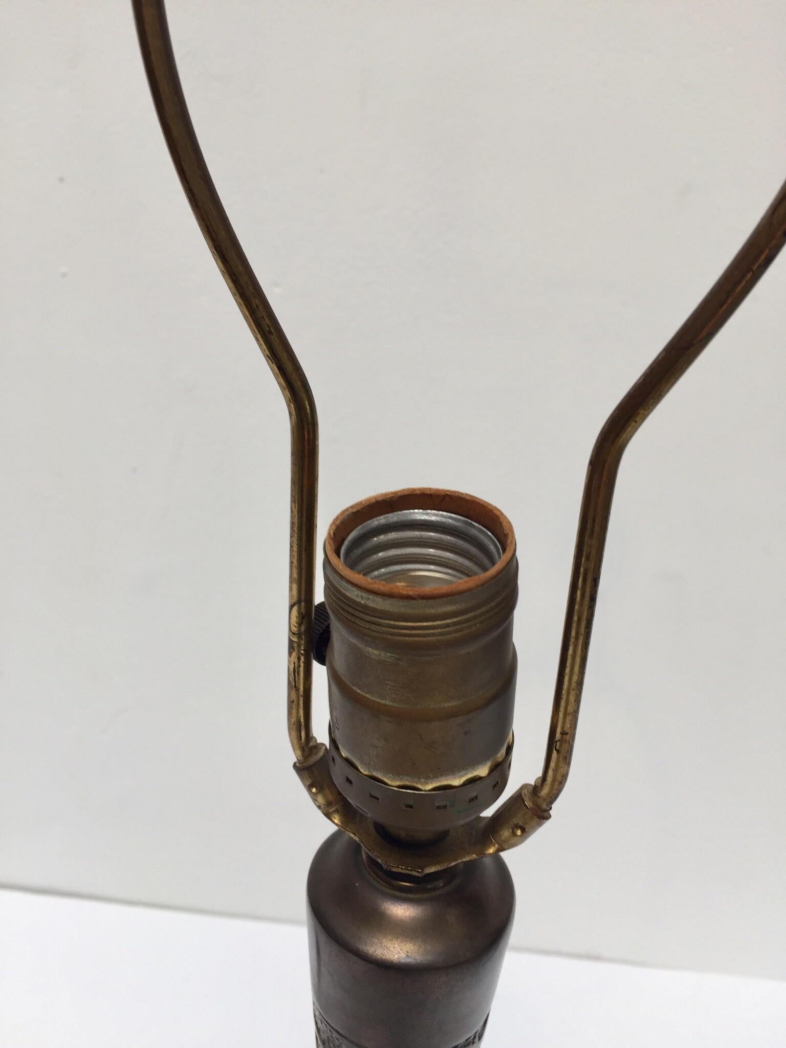 Elegant Moorish Brass Decorative Table Lamp 2