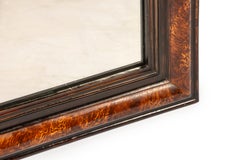 elegant antique 19th century French Faux Bois Painted Louis Philppe mirror