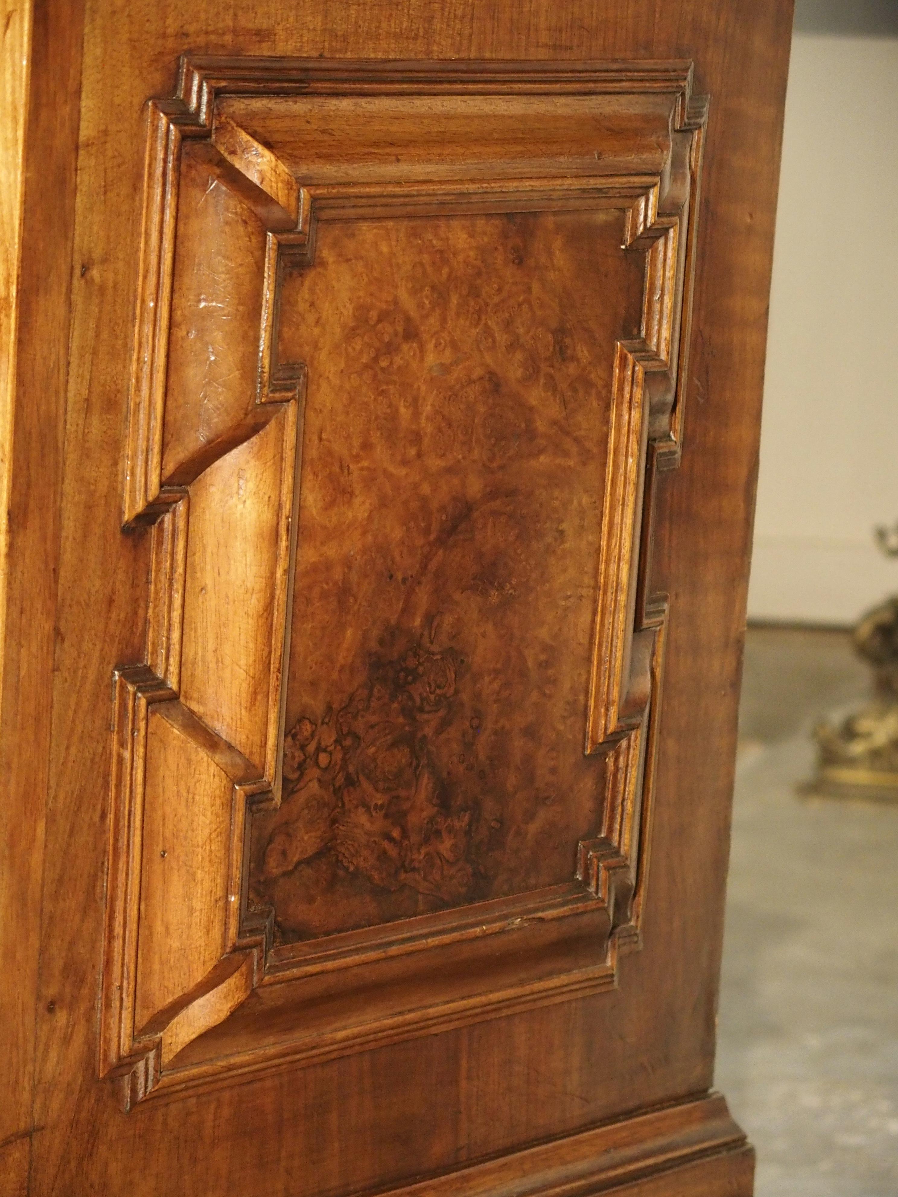 Wood Elegant Antique French Parquetry Buffet in the Renaissance Style, Late 1800s