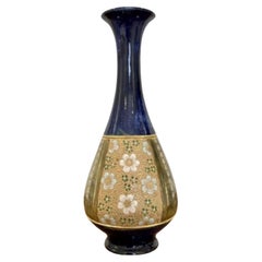 Elegant antique Victorian Doulton vase 