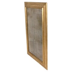 Elegant Antiqued Gilt Mirror 42" x 30"