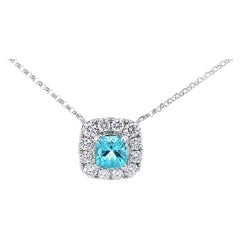 Elegant Aquamarine Pendant