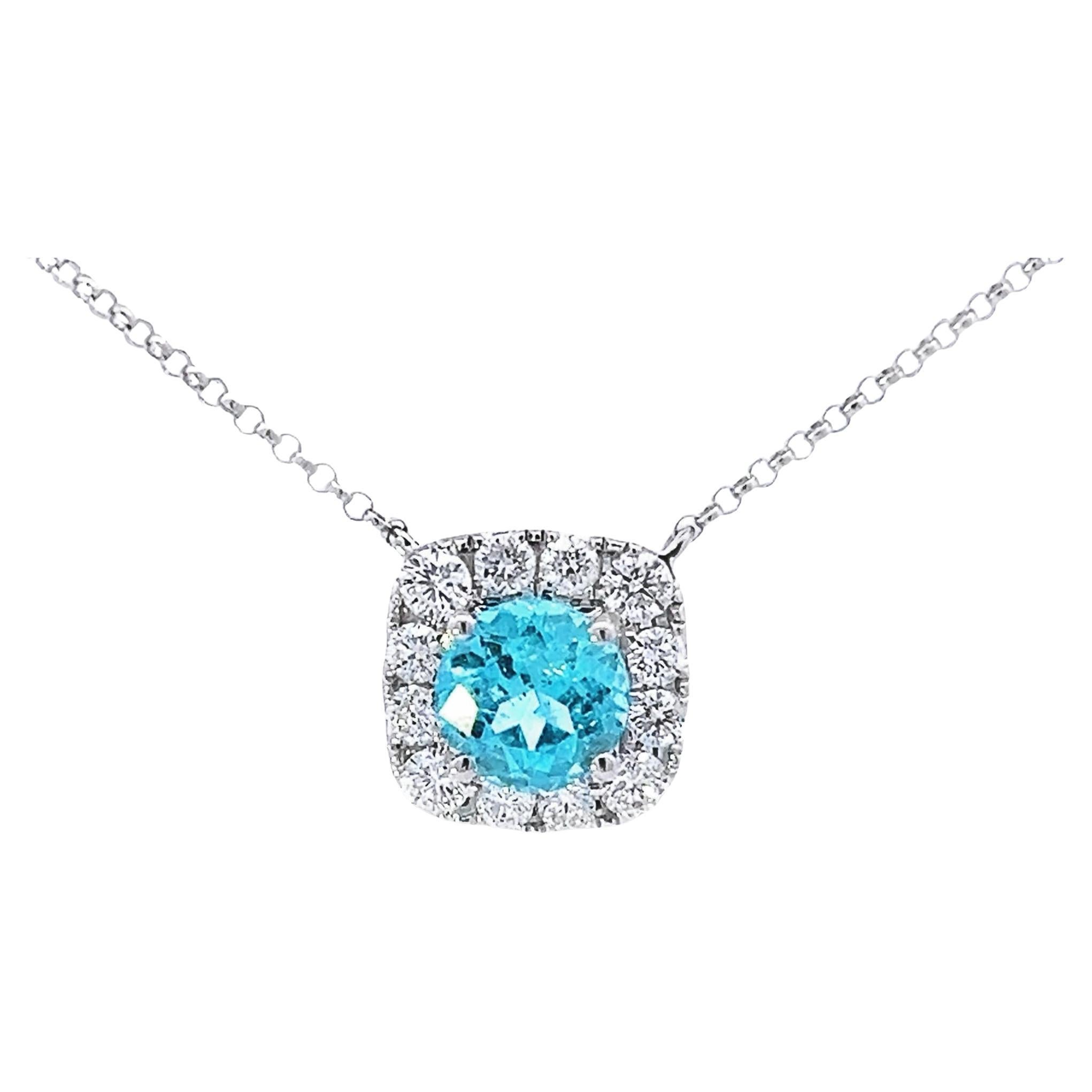Elegant Aquamarine Pendant