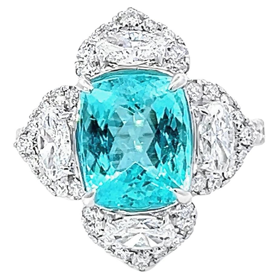 Elegant Aquamarine Ring