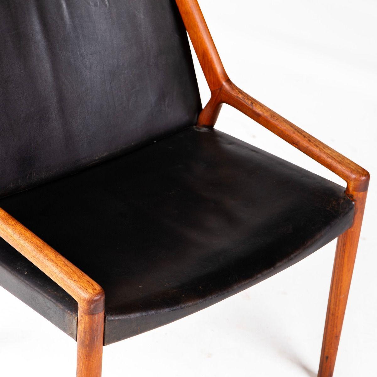 XX secolo Elegant armchair designed by Ejner Larsen and Aksel Bender Madsen around 1951. in vendita