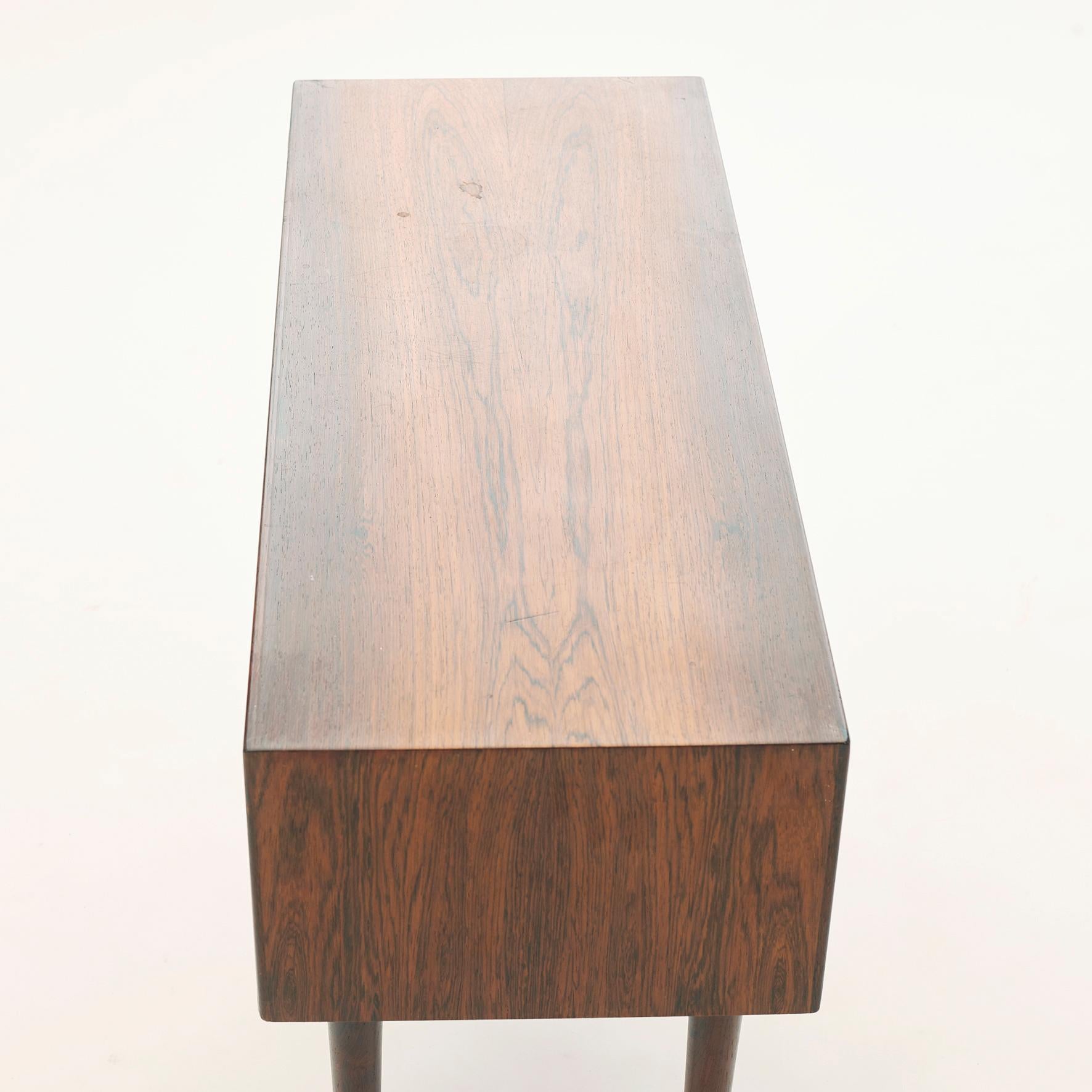 Elegant Arne Vodder Rosewood Side Table / Small Chest of Drawers 1