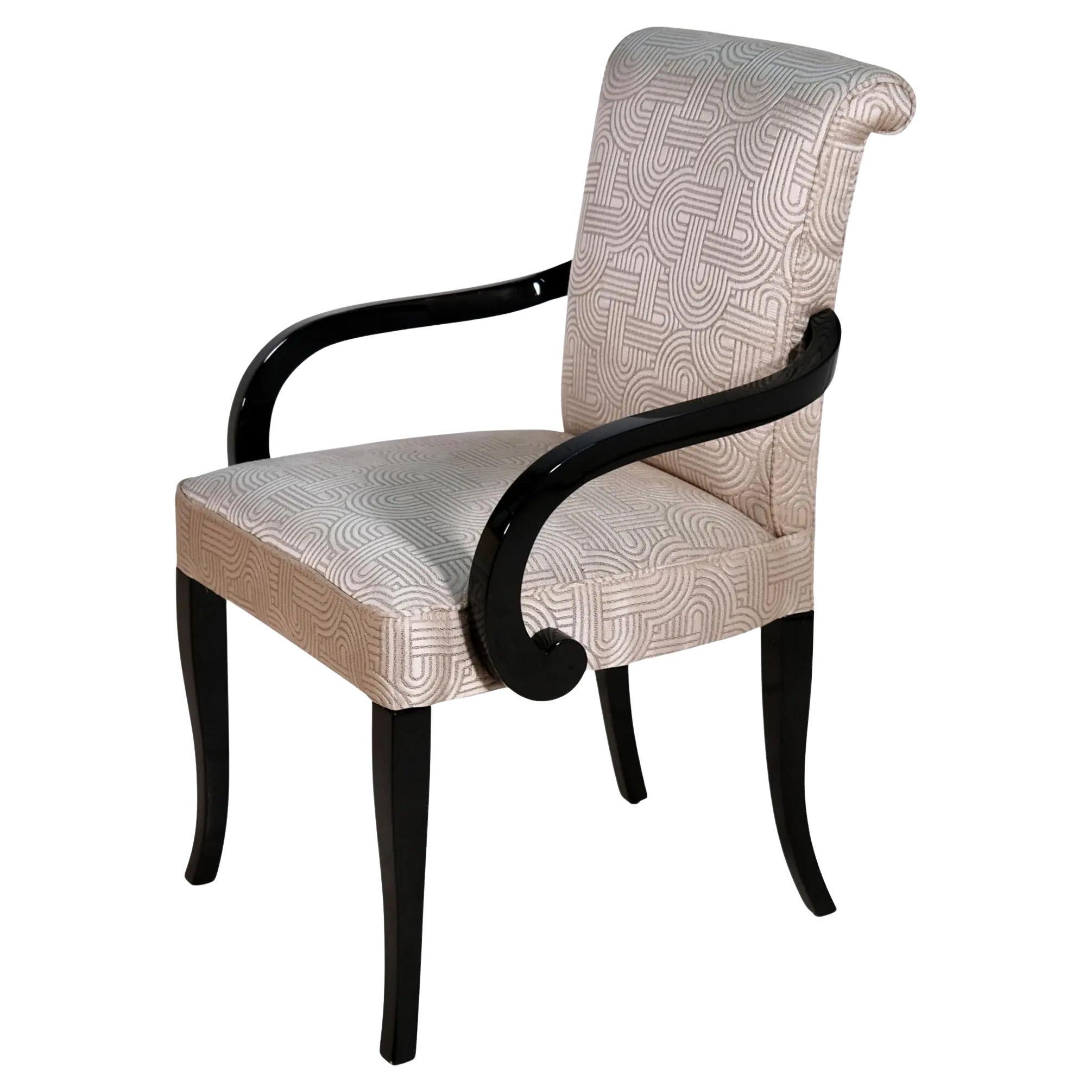 Elegant Art Deco Armchair