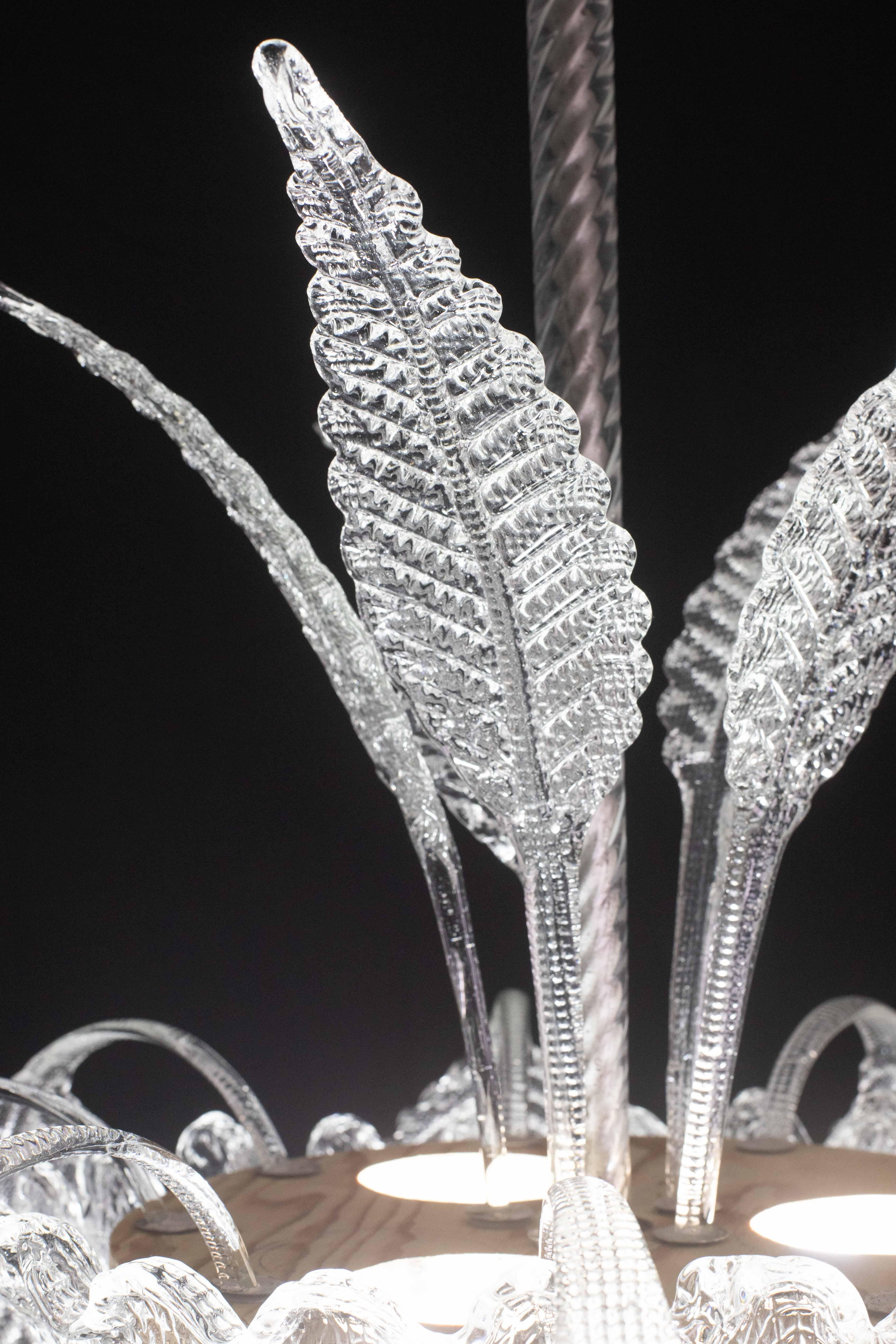 Vetro di Murano Eleganza Art Decò, lampadario Barovier&Toso, vetro di Murano, anni '50