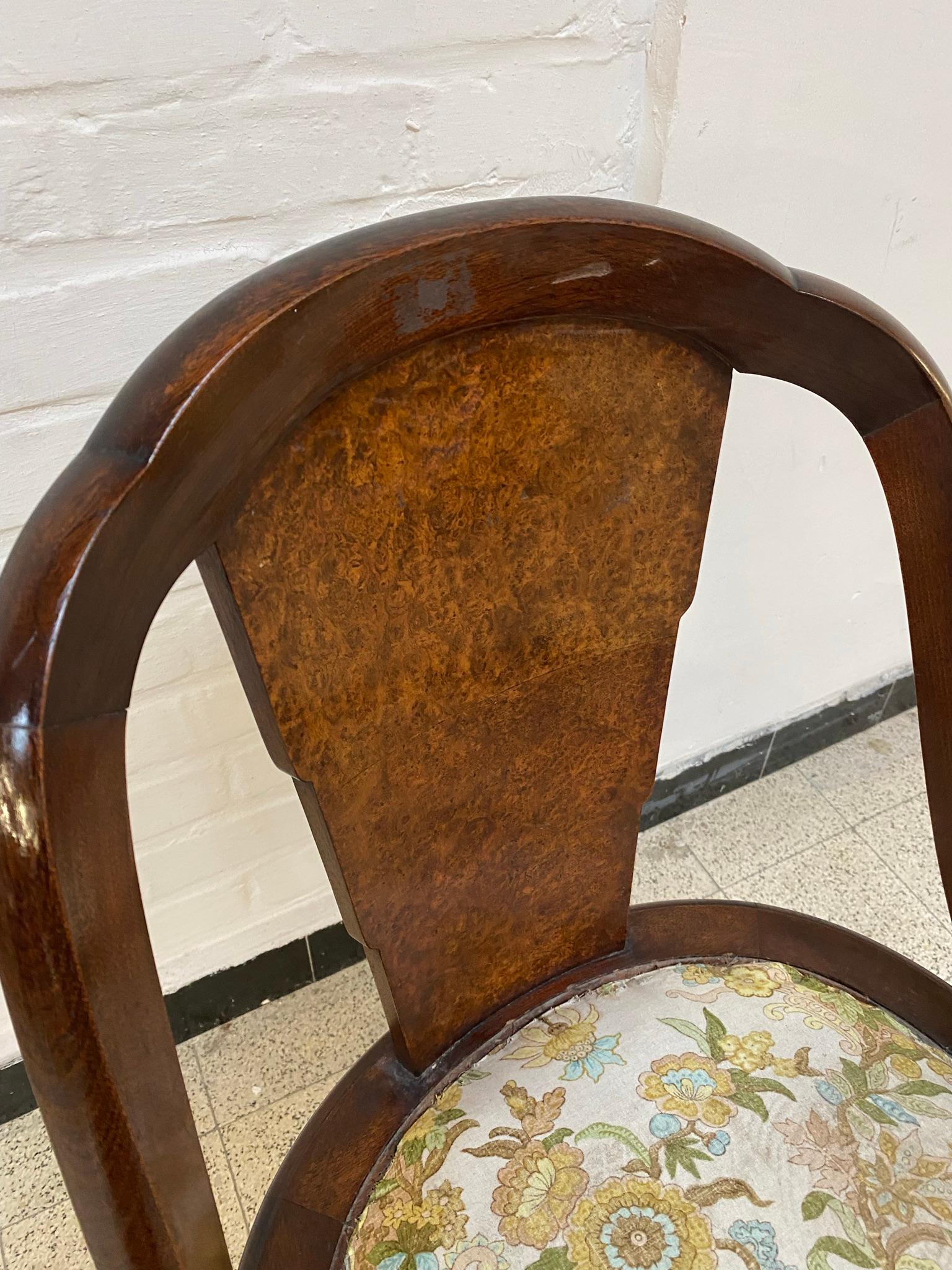 Elegant Art Deco Chairs, circa 1930 In Good Condition For Sale In Saint-Ouen, FR