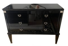 Elegant Art Deco chest of drawers, Belgium, circa 1940