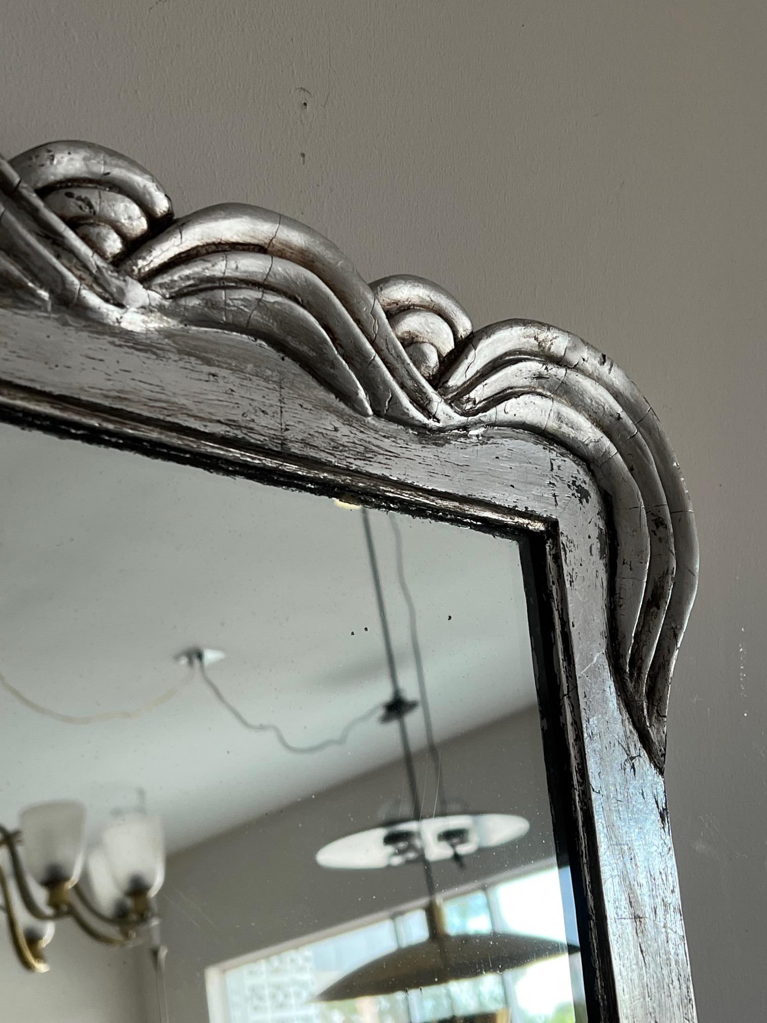 Elegant Art Deco Mirror by F. J. Newcomb 4