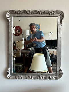 Elegant Art Deco Mirror by F. J. Newcomb