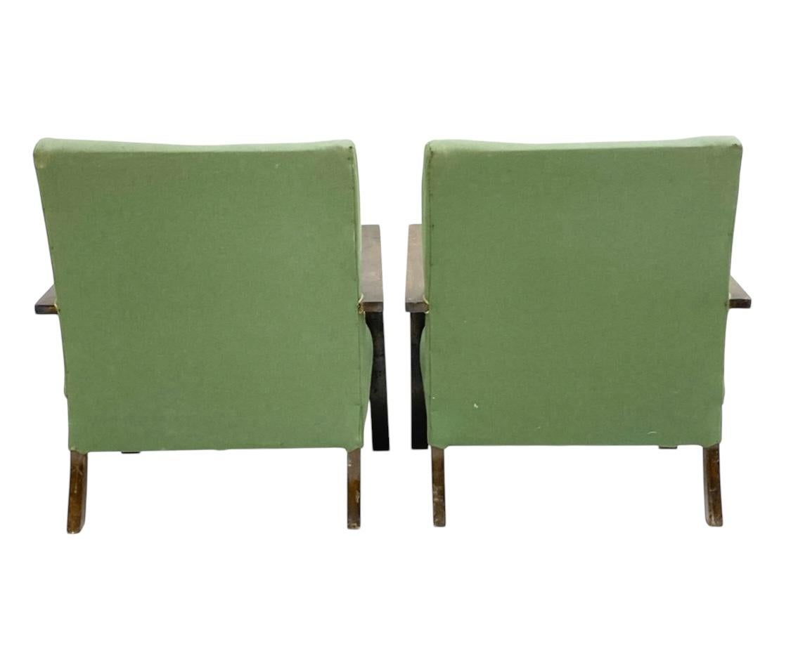 Elegantes sillones de salón modernos Art Déco en venta 1