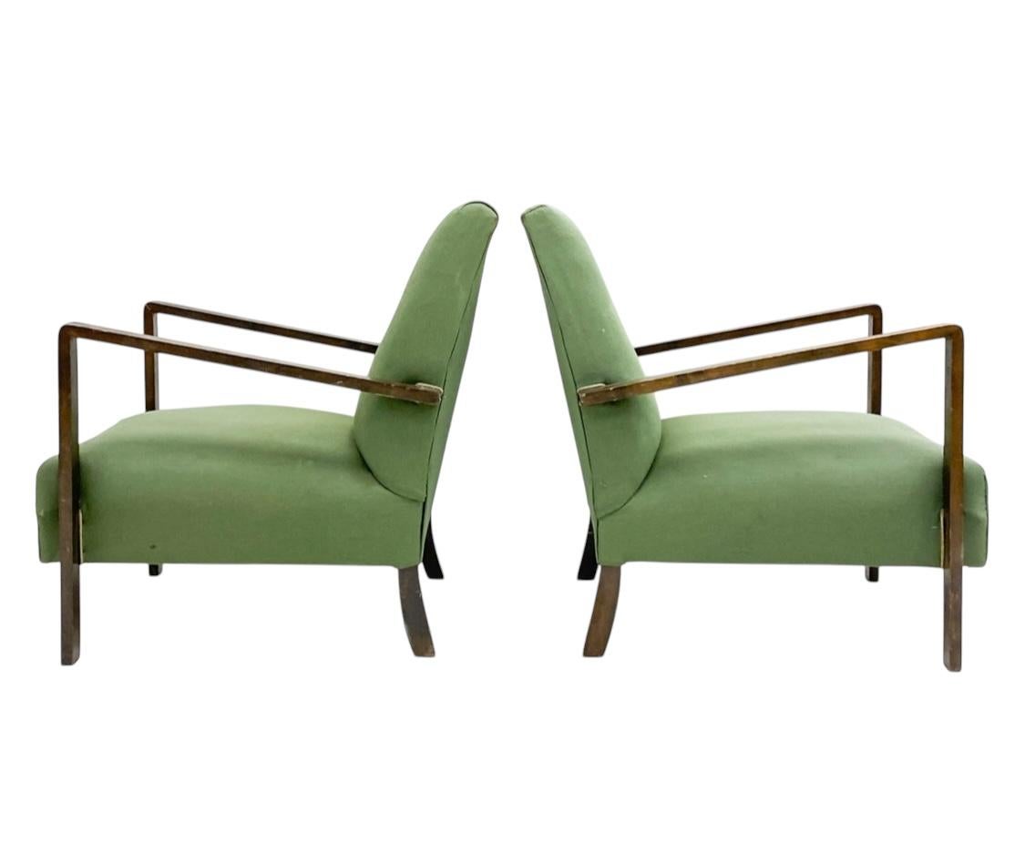 Elegantes sillones de salón modernos Art Déco en venta 2