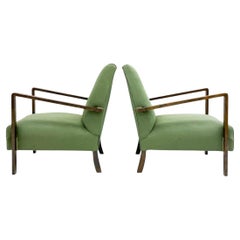 Elegante Art Deco Modern Lounge Sessel
