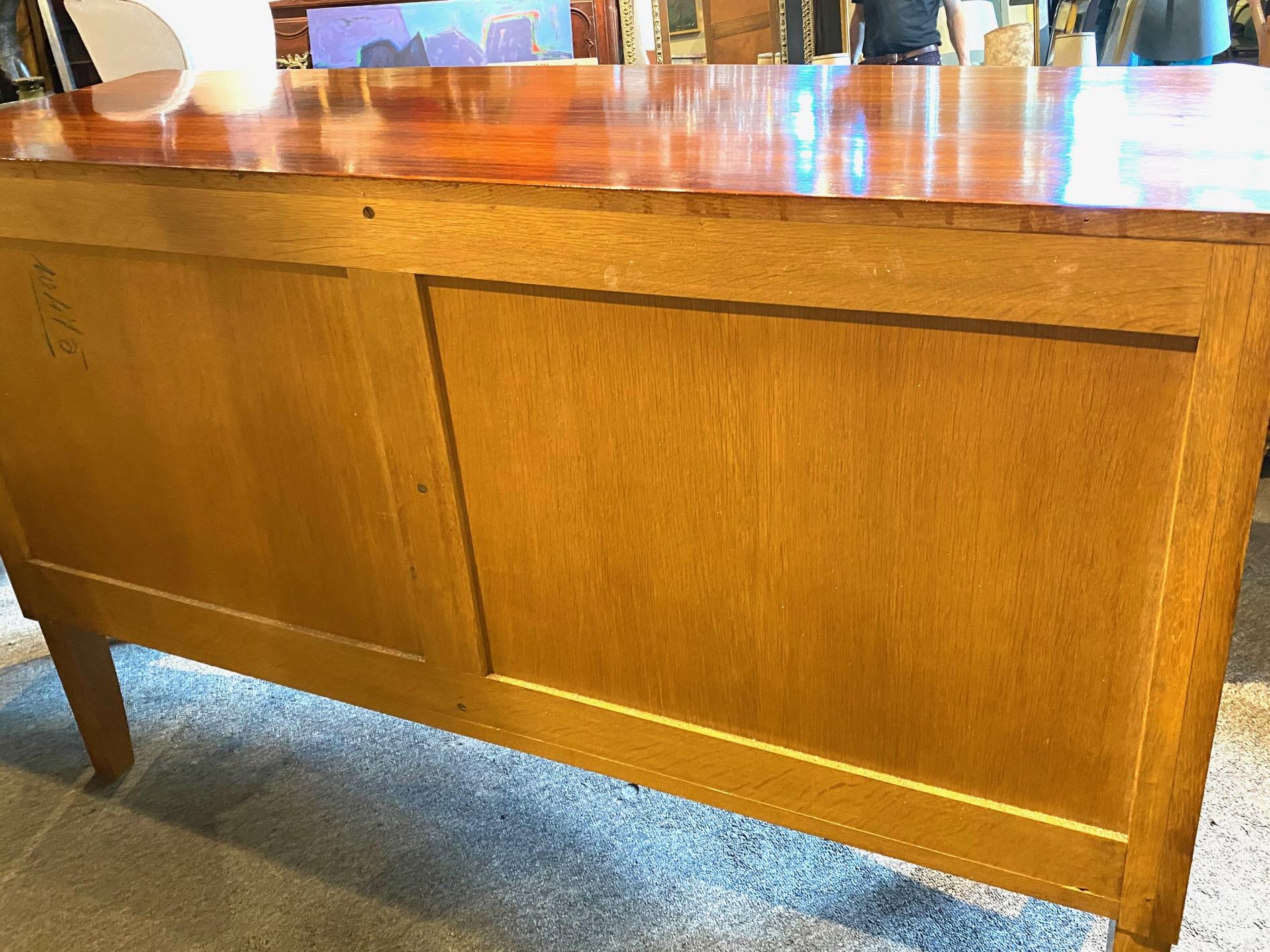 Elegant Art Deco Period palissander buffet by Jules Leleu For Sale 8