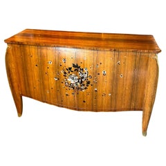 Élégant buffet en palissandre d'époque Art déco par Jules Leleu