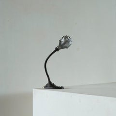 Elegant Art Deco Shell Shade Table Lamp Belgium 1930s