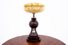 Elegant Art Deco table lamp, Poland, 1950s.