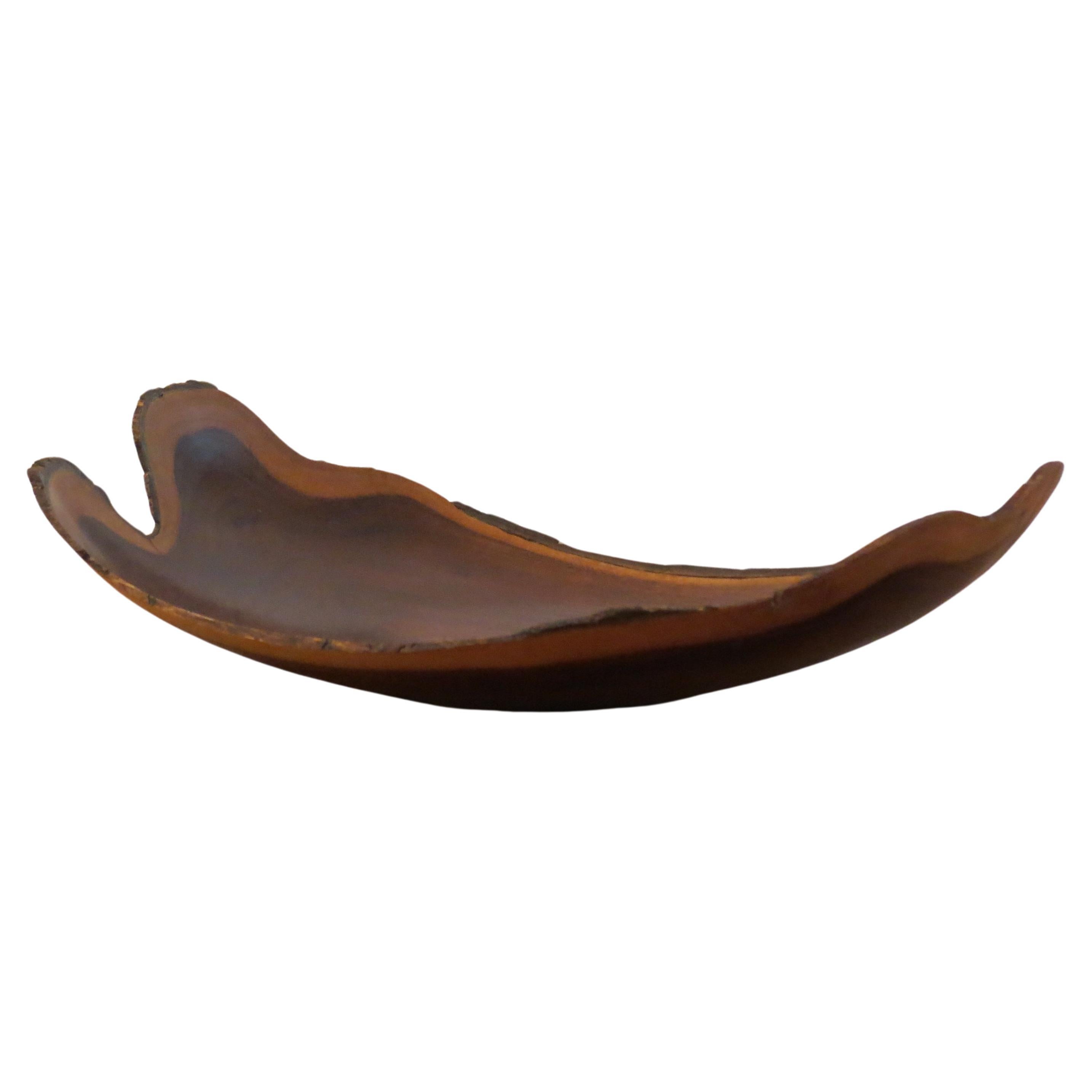 Elegant Australian Hand Turned Acacia Wooden Bowl