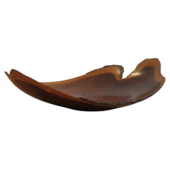 Elegant Australian Hand Turned Acacia Wooden Bowl