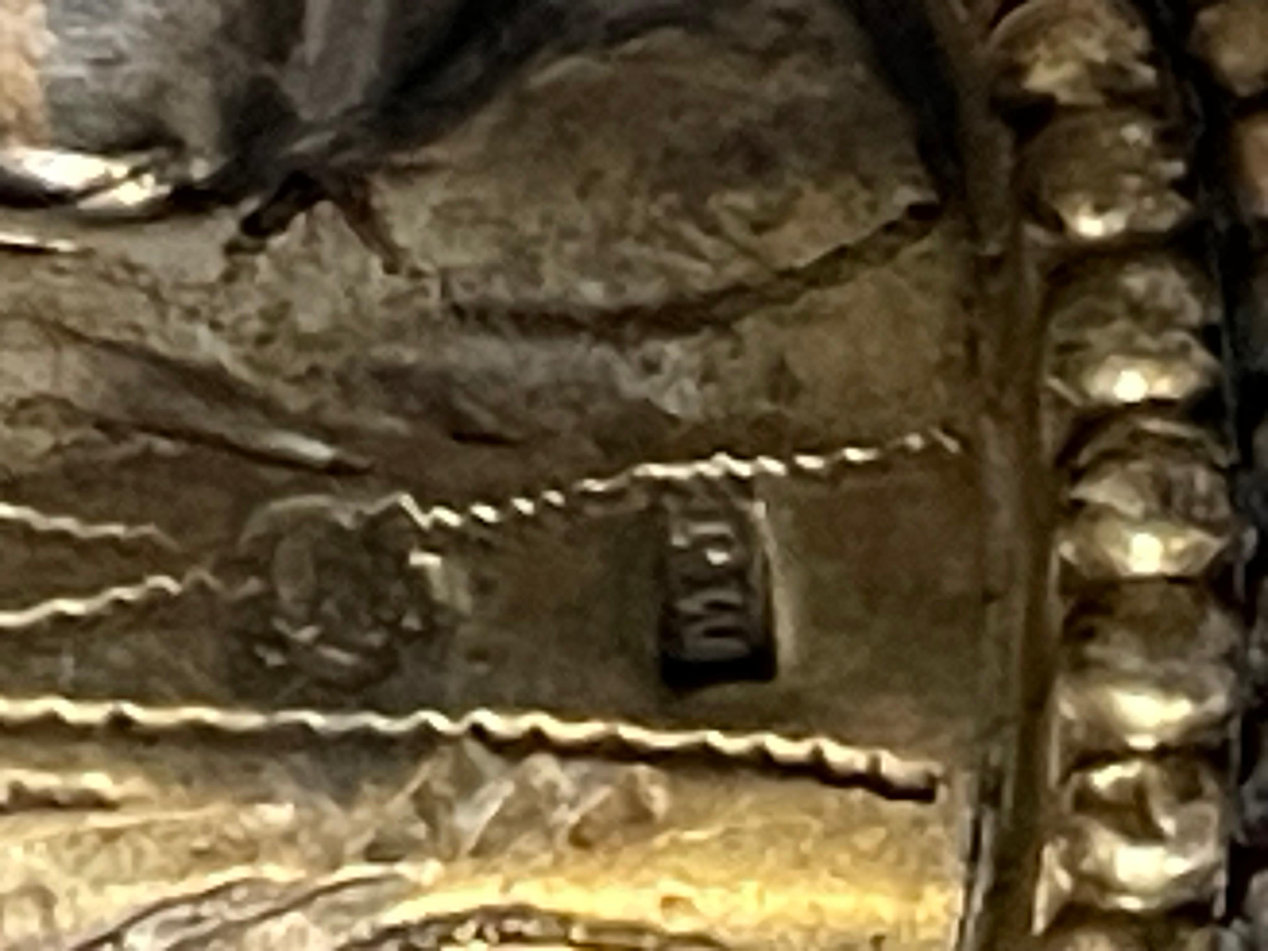 Eleg Eleg A.I.C., Menorah austriaco in argento antico da 27
