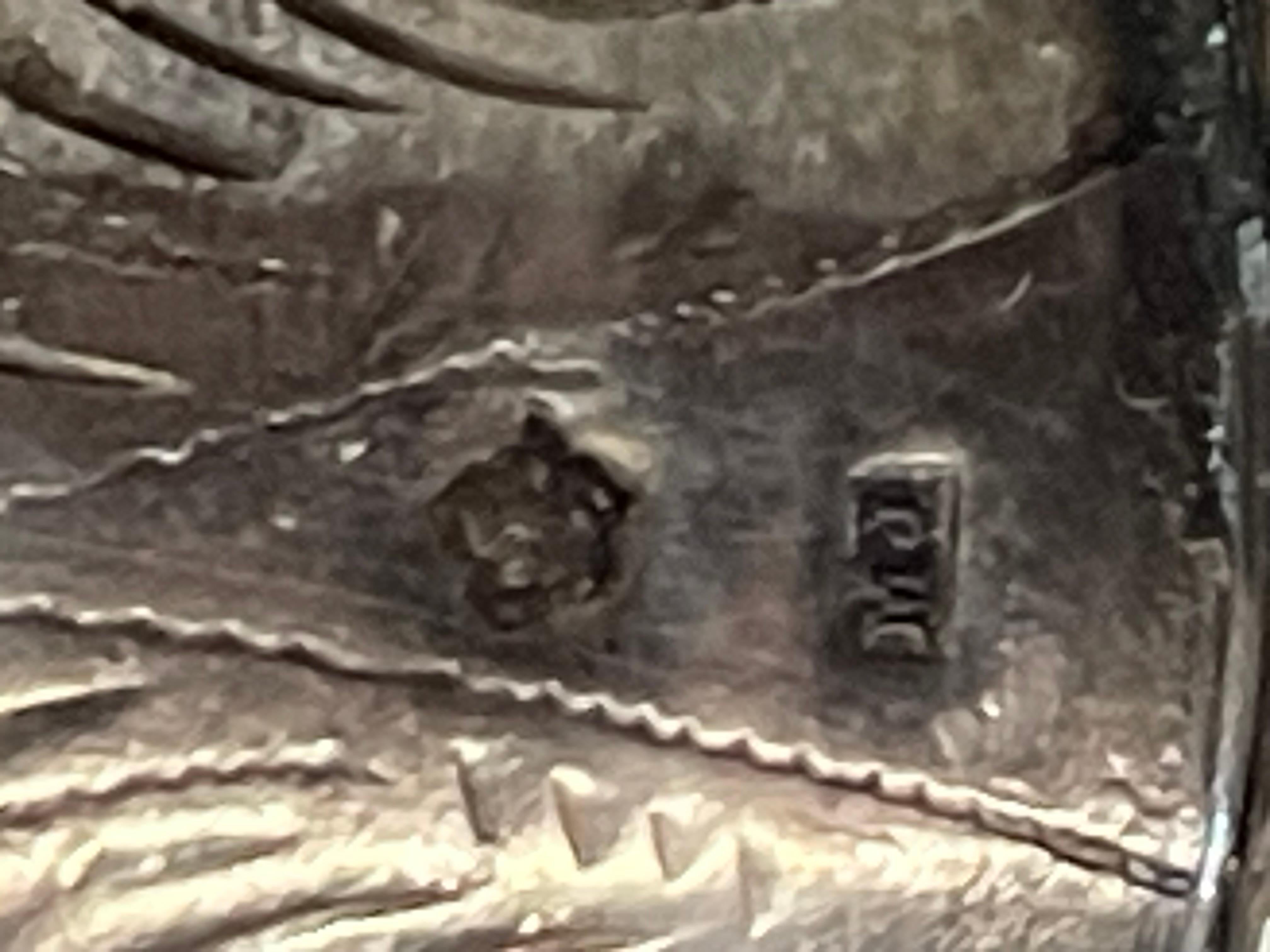 Eleg Eleg A.I.C., Menorah austriaco in argento antico da 27
