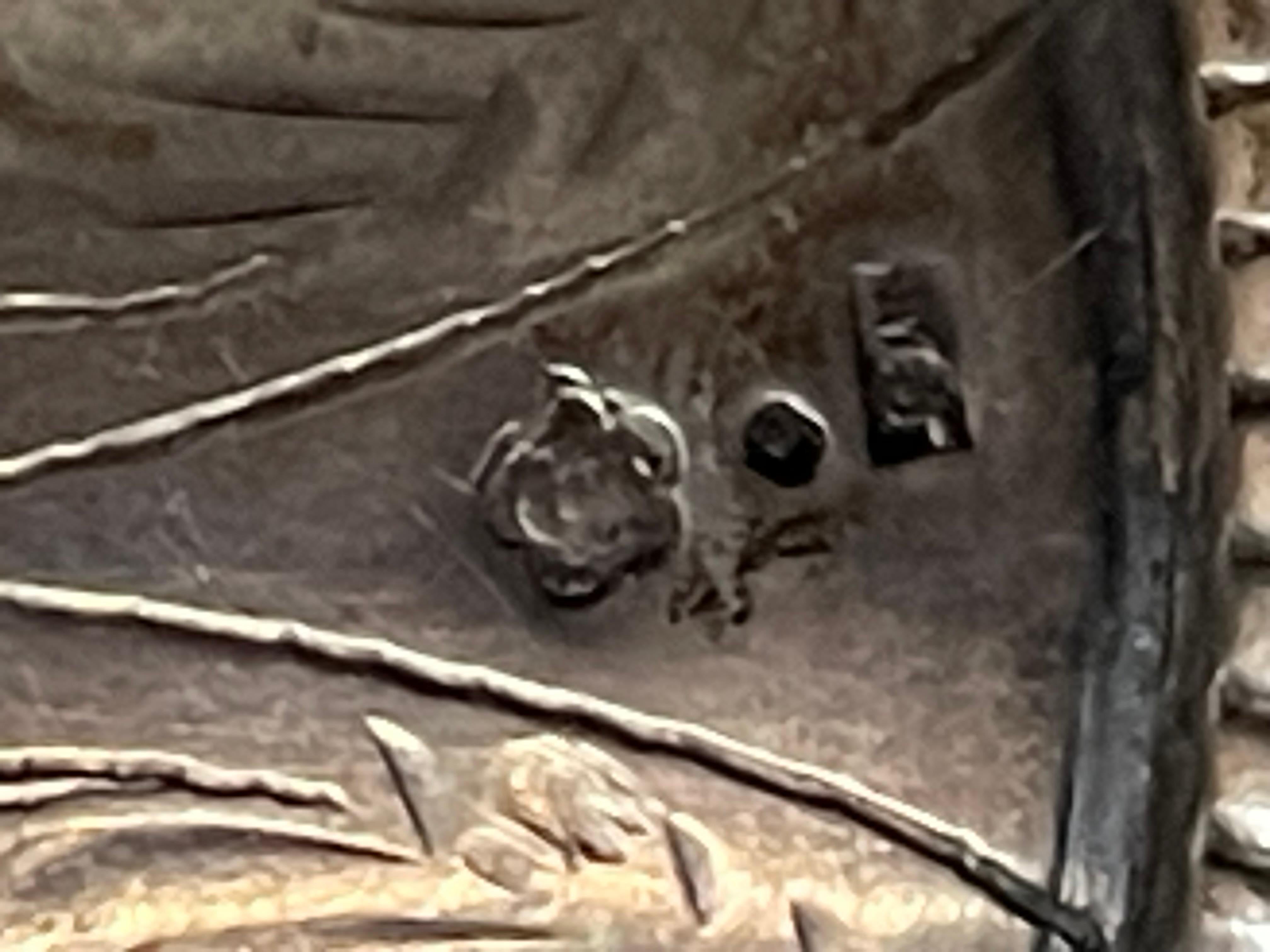 Eleg Eleg A.I.C., Menorah austriaco in argento antico da 27