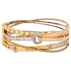 Elegant Bangle, Especially with Diamonds